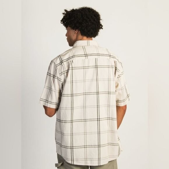 Carhartt Men's Loose Fit Midweight Short-Sleeve Plaid Shirt Size M - Picture 4 of 15